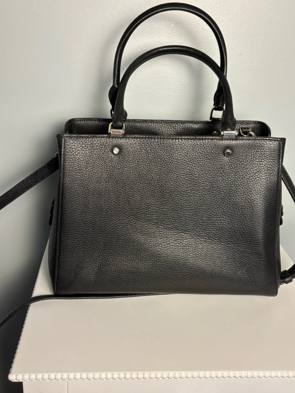 kate spade Black Pebbled Purse - Picture 2 of 7
